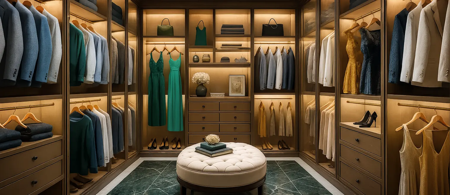 Custom home storage and closet organization system in Vancouver