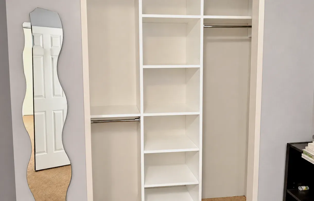 Reach In Closets project photo 1 – My Inspired Space
